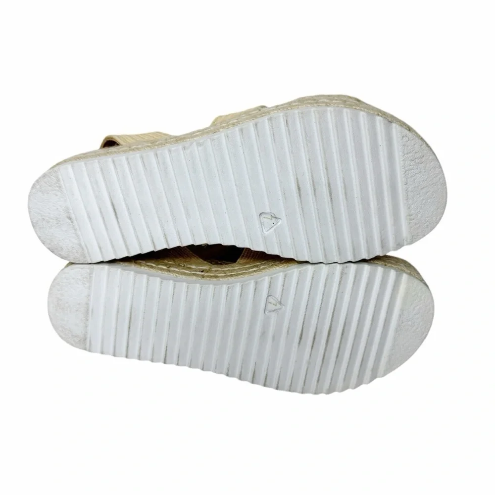 Steve Madden Kimmie Espadrille in Natural Raffia 7